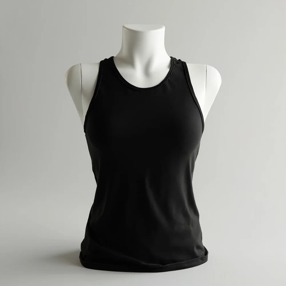 Tank Top (Sleeveless) · Unisex · Cotton — Black