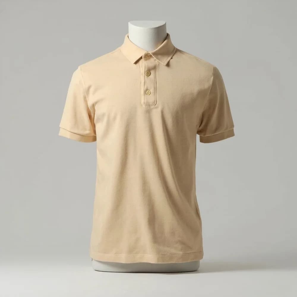 Polo Shirt - Short Sleeve · Women's · Cotton — Sand