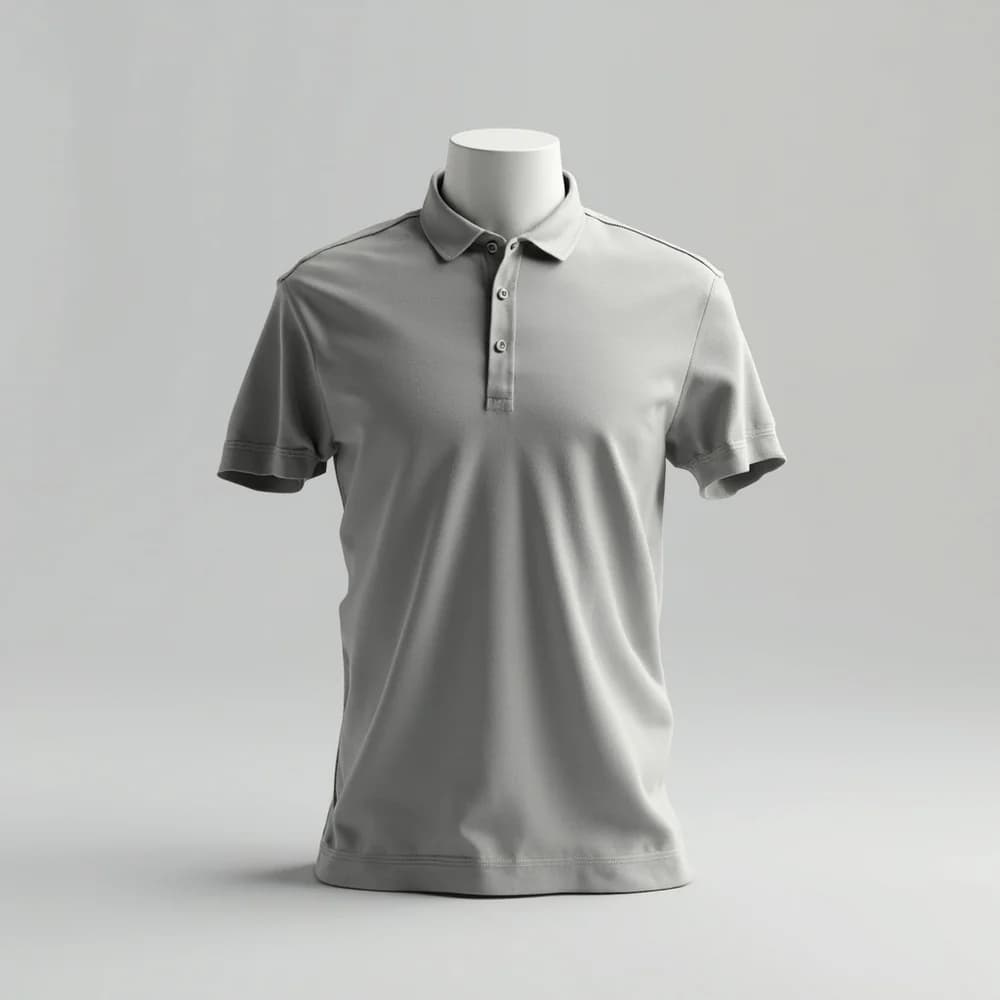 Polo Shirt - Short Sleeve · Women's · Polyester — Sport Gray
