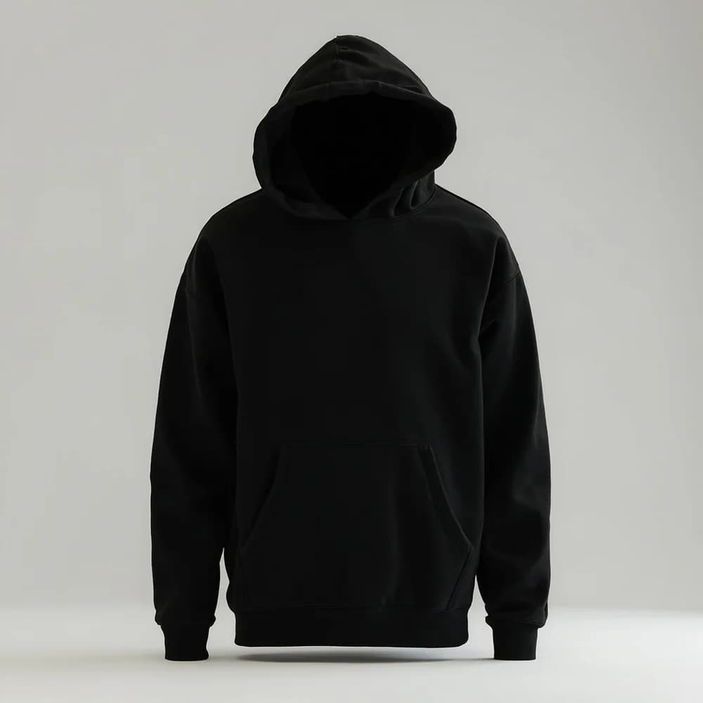 Pullover Hoodie · Unisex · Mix — Black