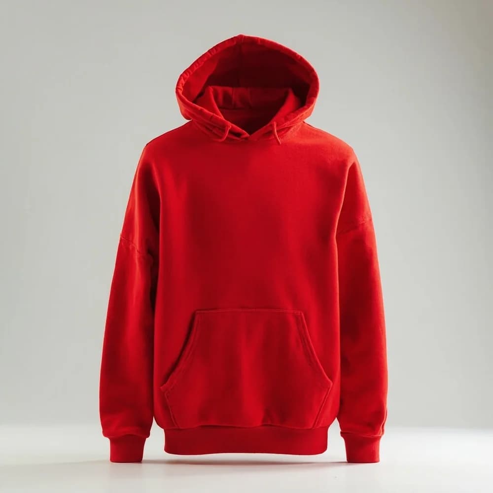 Pullover Hoodie · Unisex · Mix — Red