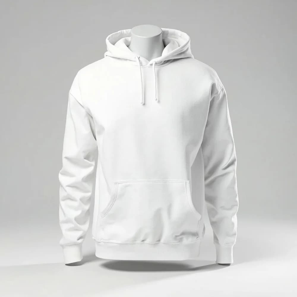 Pullover Hoodie · Unisex · Mix — White