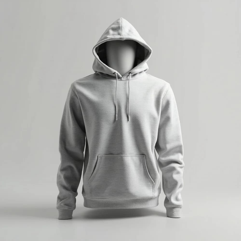 Zipper Hoodie · Unisex · Mix — Sport Gray