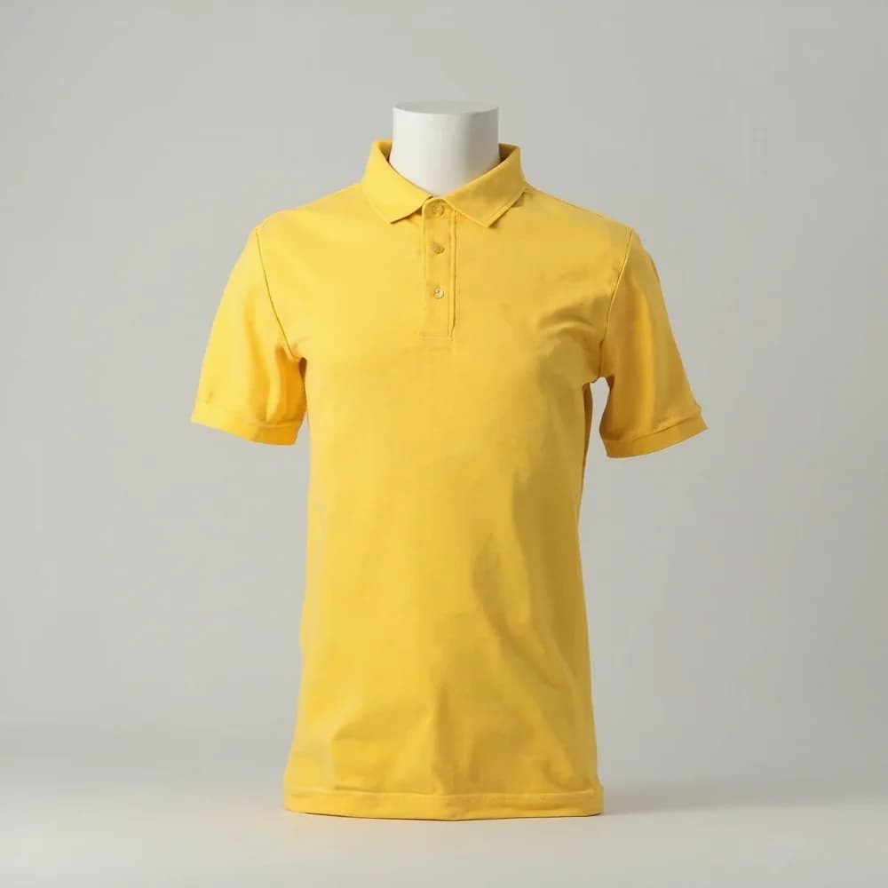 Performance Polo · Unisex · Polyester — Gold