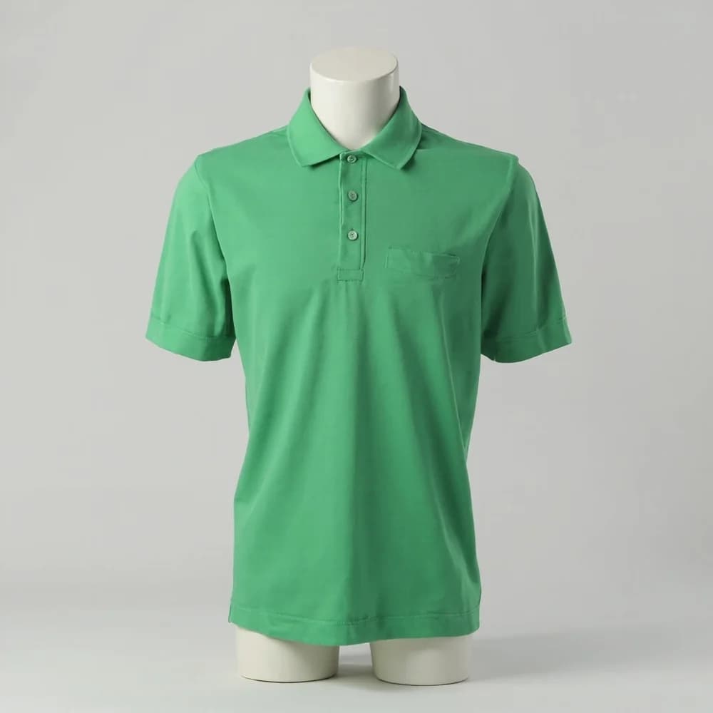 Performance Polo · Unisex · Polyester — Kelly Green