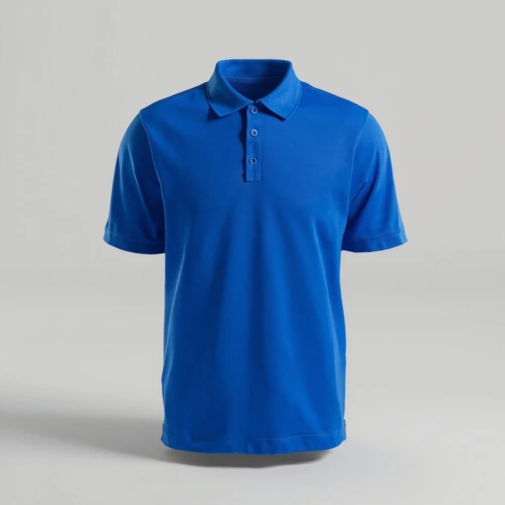 Performance Polo · Unisex · Polyester — Royal Blue