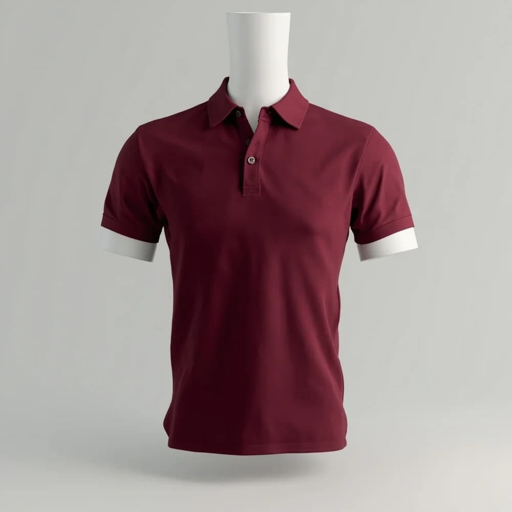 Performance Polo · Women's · Polyester — Maroon