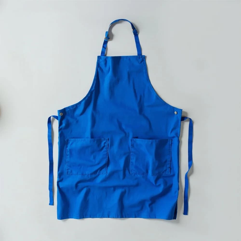 Half Apron with Pockets · Unisex — Royal Blue