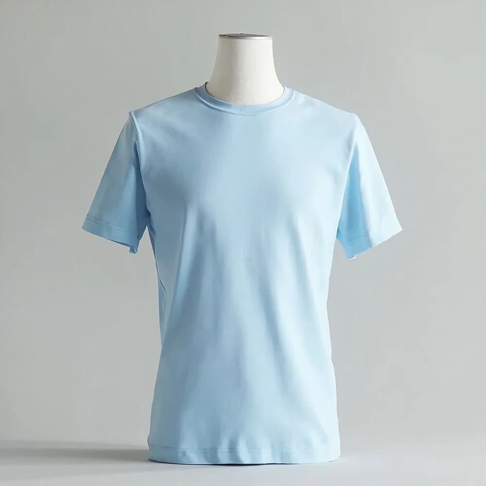 Short Sleeve Blouse · Women's — Light Blue