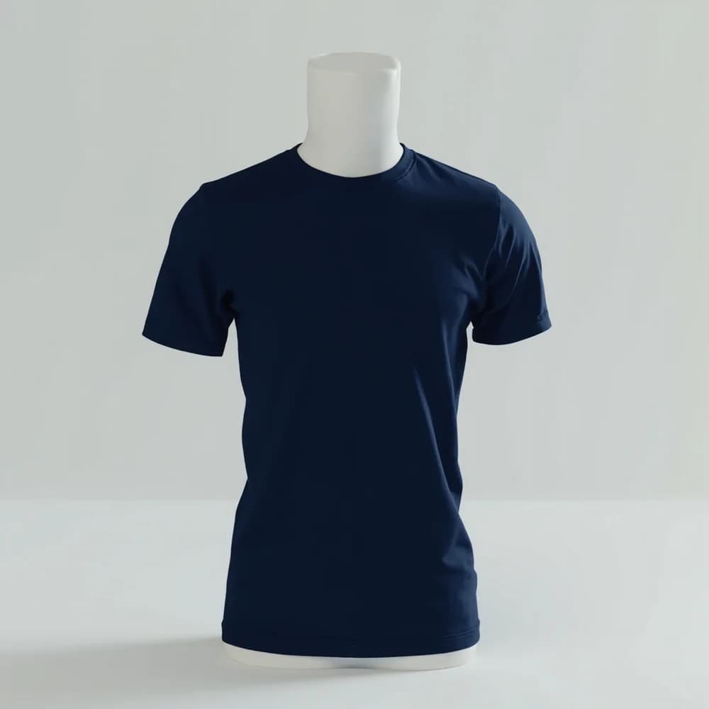 Button-Up Shirt · Men's — Navy