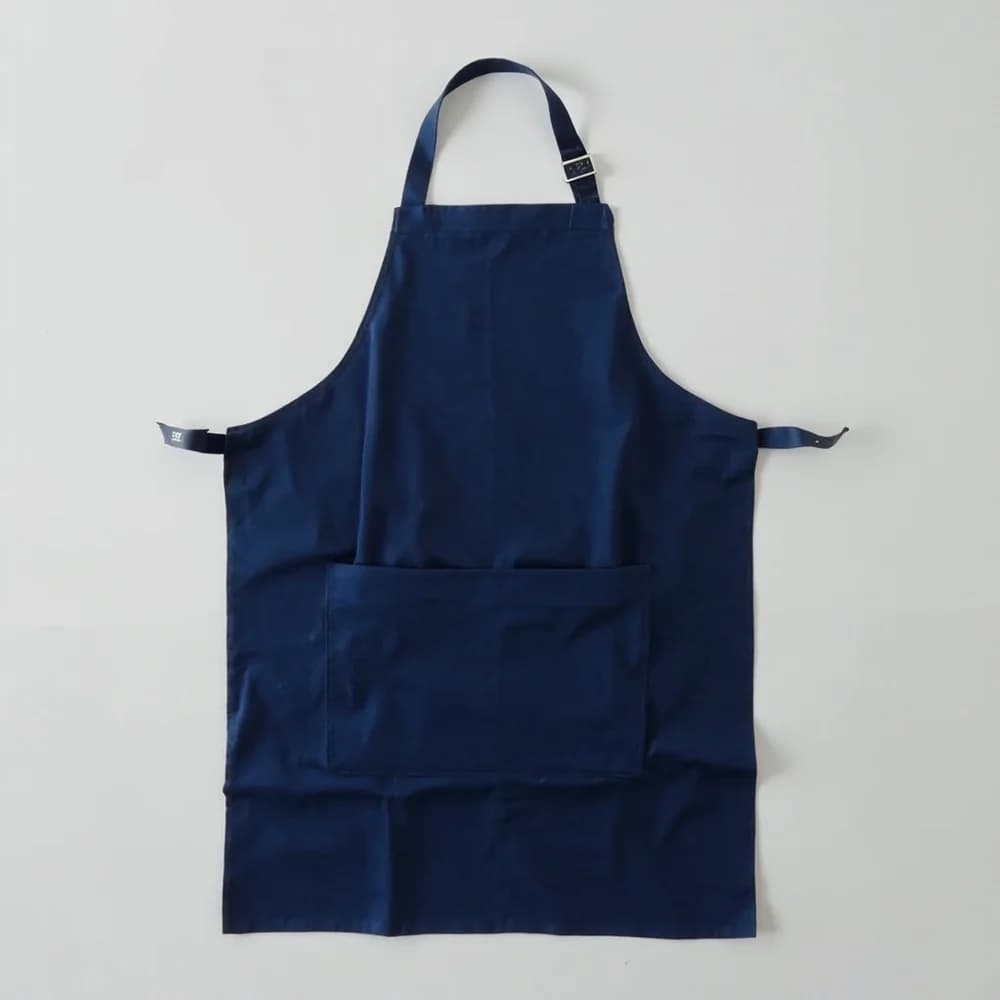 Full Bib Apron · Unisex — Navy