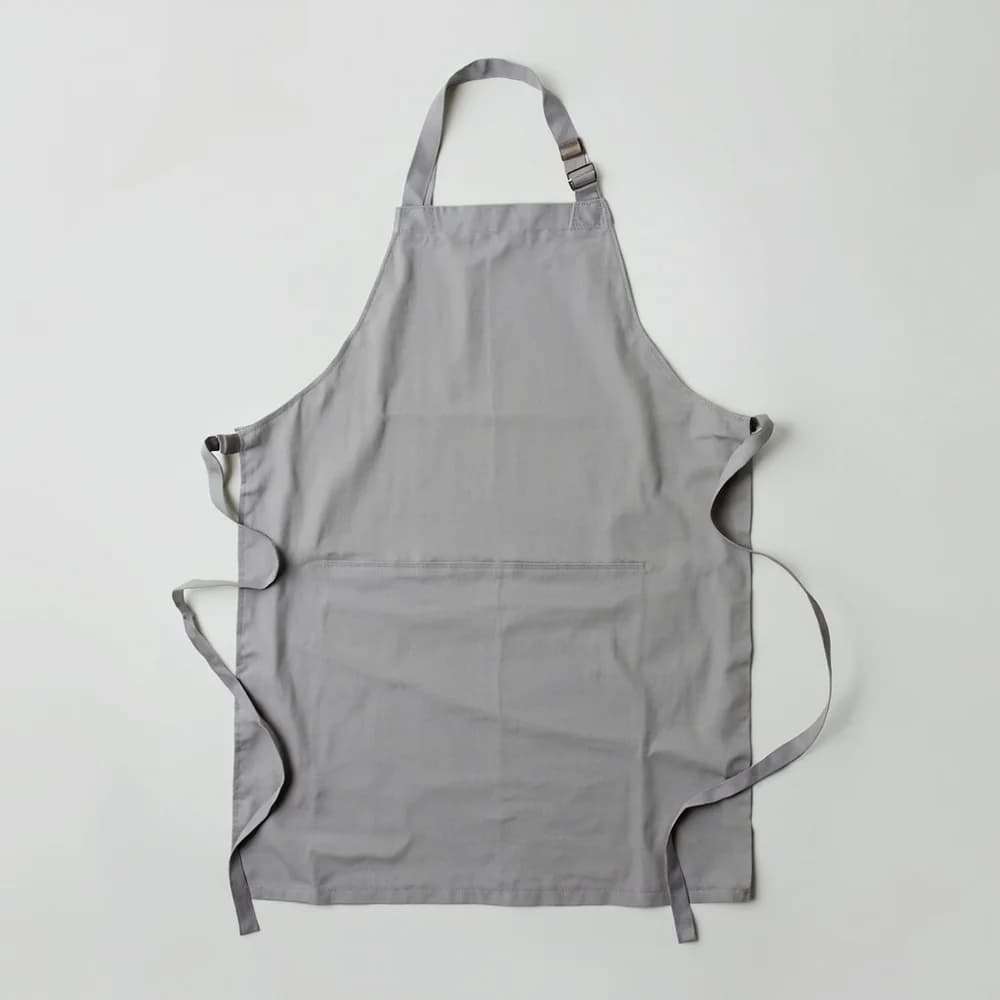 Full Bib Apron · Unisex — Sport Gray