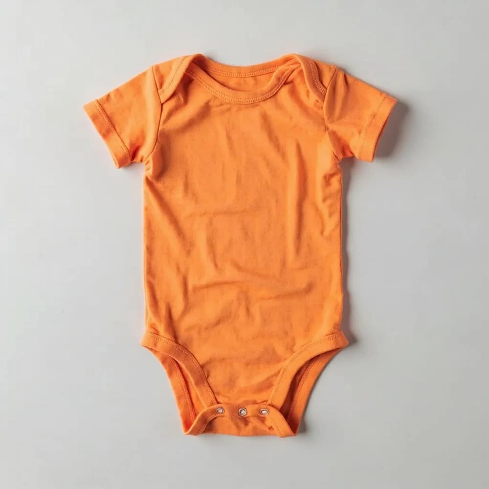 Baby Bodysuit · Unisex · Cotton — Tennessee Orange
