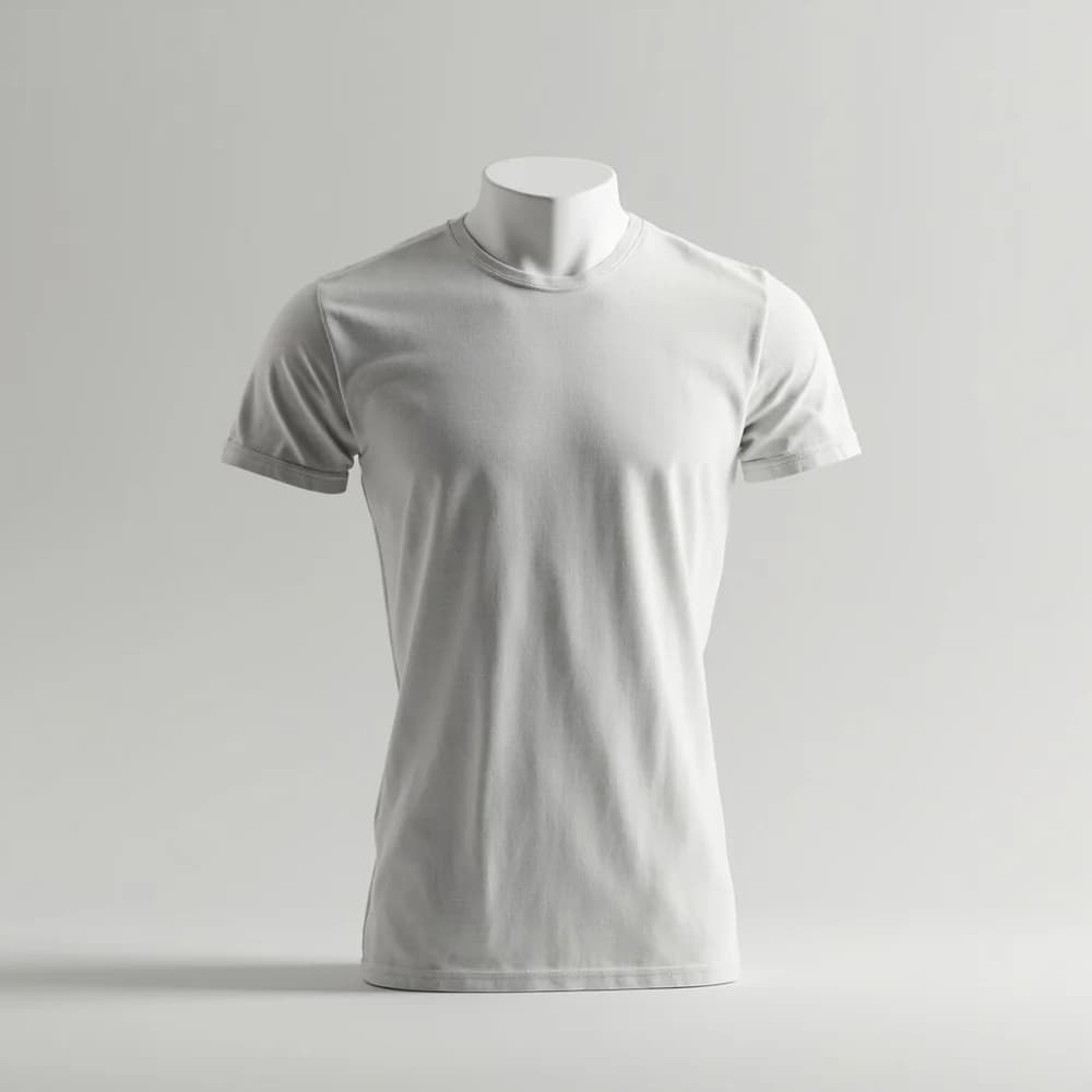 T-Shirt (Round Neck) - Short Sleeve · Unisex · Mix — Gravel