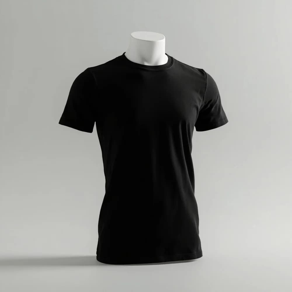 T-Shirt (Round Neck) - Short Sleeve · Unisex · Mix — Heather Dark Navy