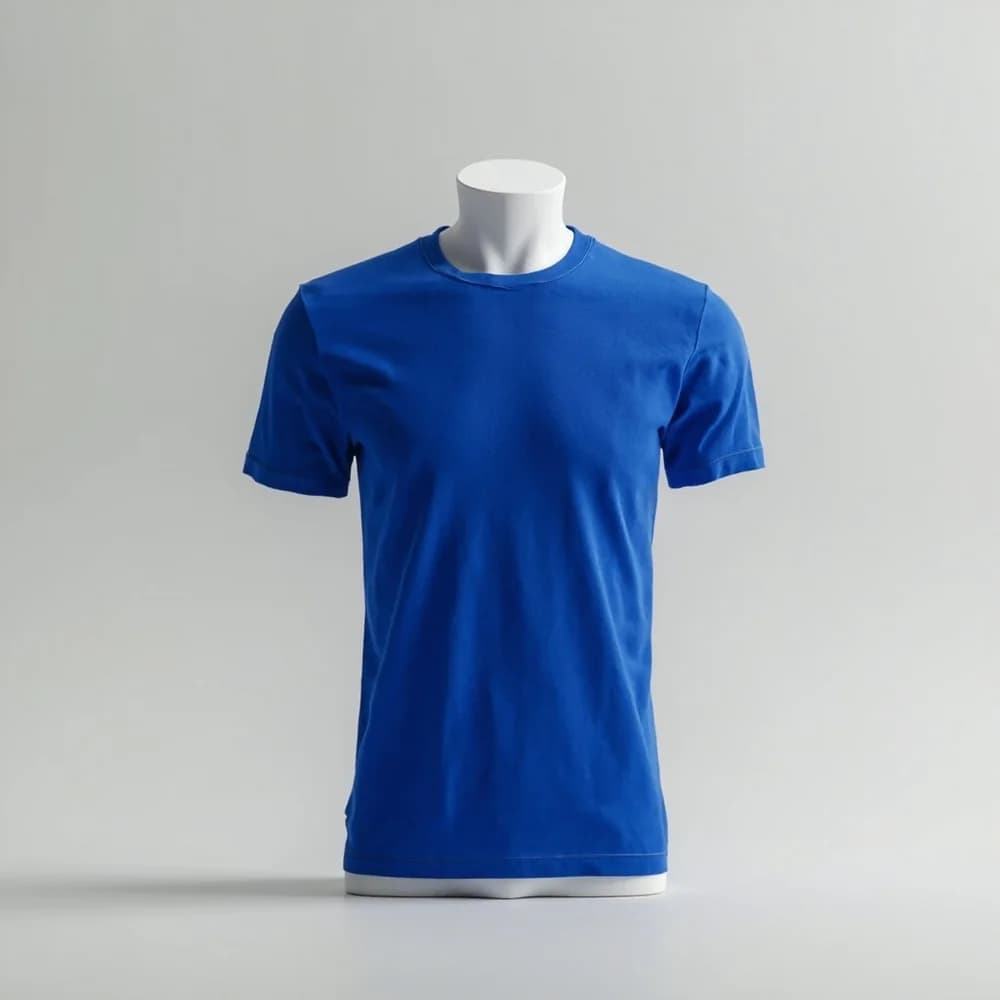 T-Shirt (Round Neck) - Short Sleeve · Unisex · Mix — Royal Blue