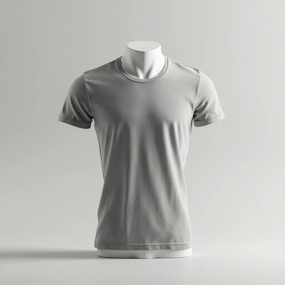 T-Shirt (Round Neck) - Short Sleeve · Unisex · Mix — Sport Gray