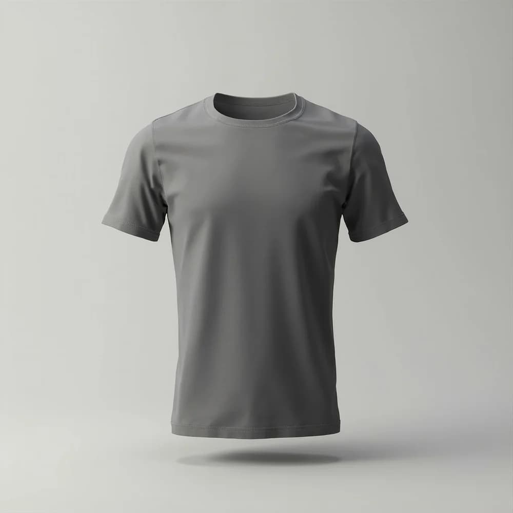 T-Shirt (Round Neck) - Short Sleeve · Women's · Mix — Charcoal