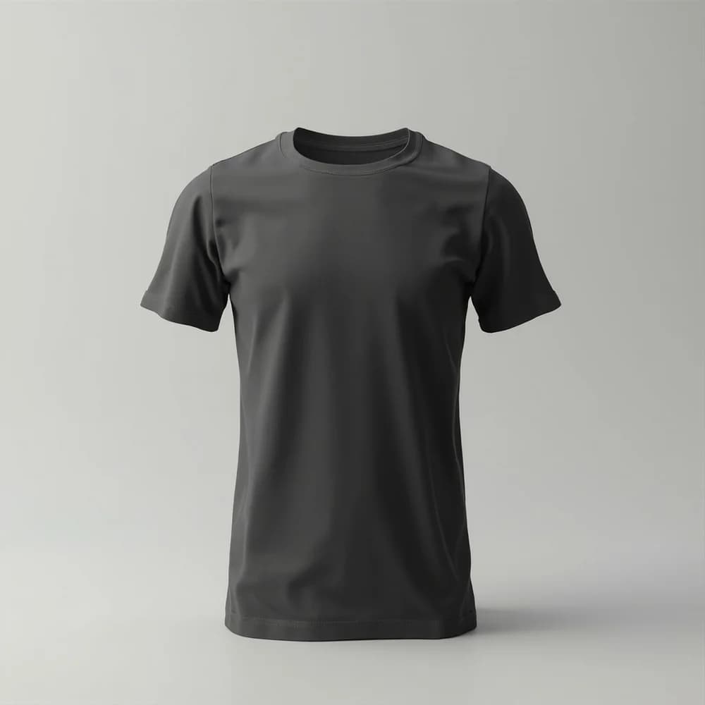 T-Shirt (Round Neck) - Short Sleeve · Women's · Mix — Heather Brown