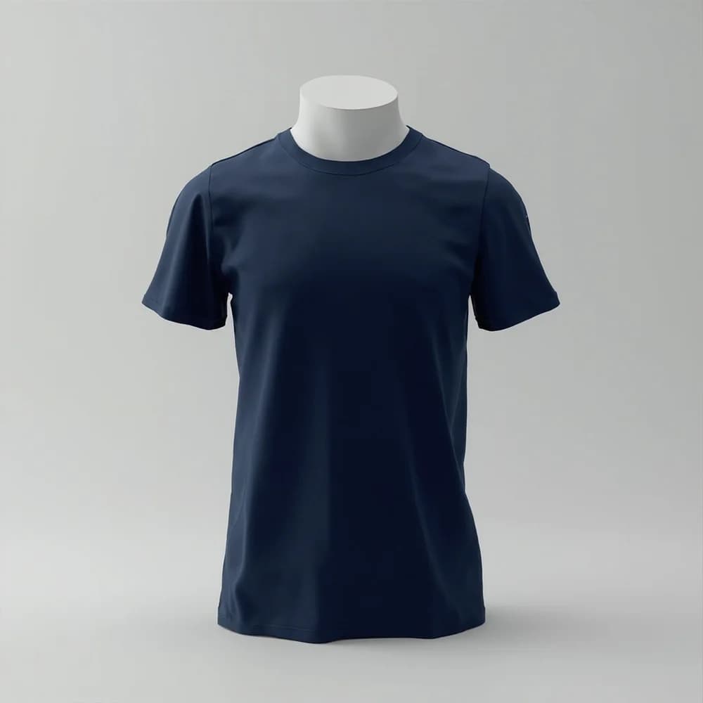T-Shirt (Round Neck) - Short Sleeve · Women's · Mix — Navy