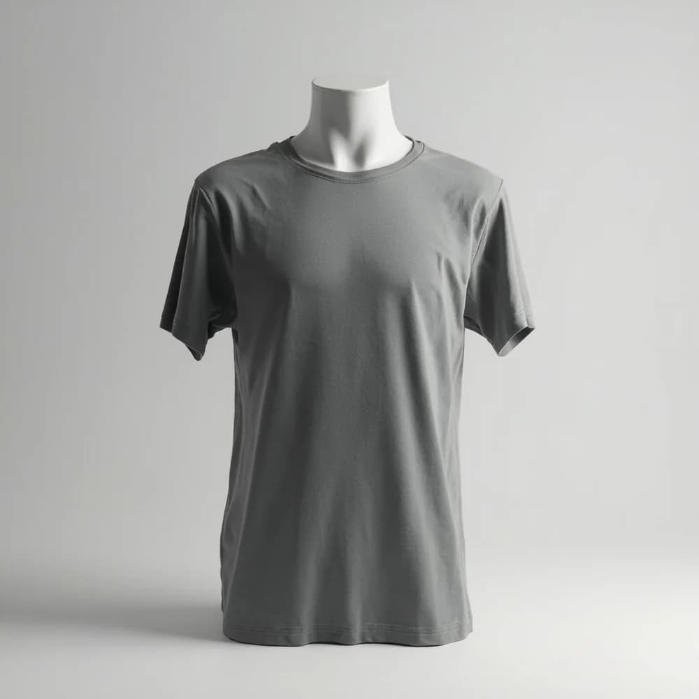 T-Shirt (Round Neck) Youth - Short Sleeve · Unisex · Cotton — Charcoal