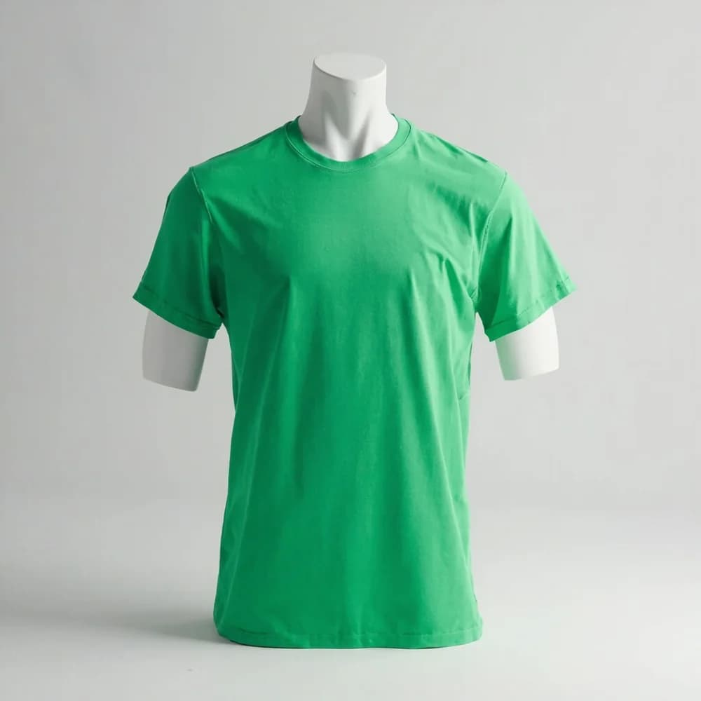 T-Shirt (Round Neck) Youth - Short Sleeve · Unisex · Cotton — Kelly Green