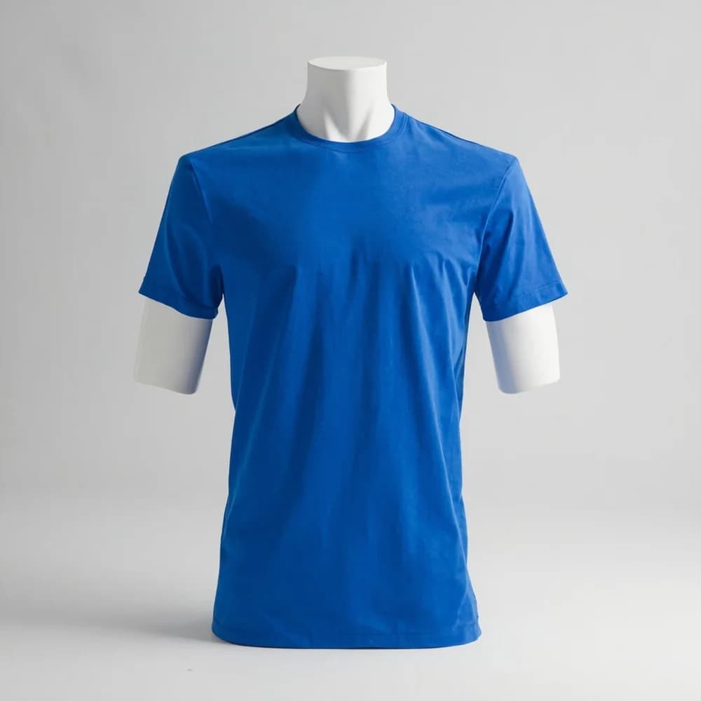 T-Shirt (Round Neck) Youth - Short Sleeve · Unisex · Cotton — Royal Blue