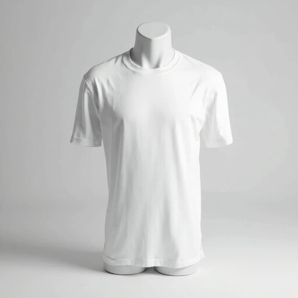 T-Shirt (Round Neck) Youth - Short Sleeve · Unisex · Cotton — White