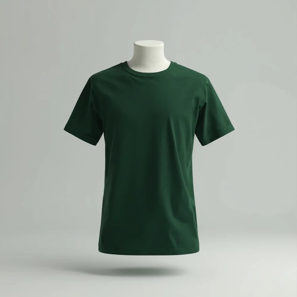 Performance Round Neck T-Shirt · Unisex · Polyester — Irish Green
