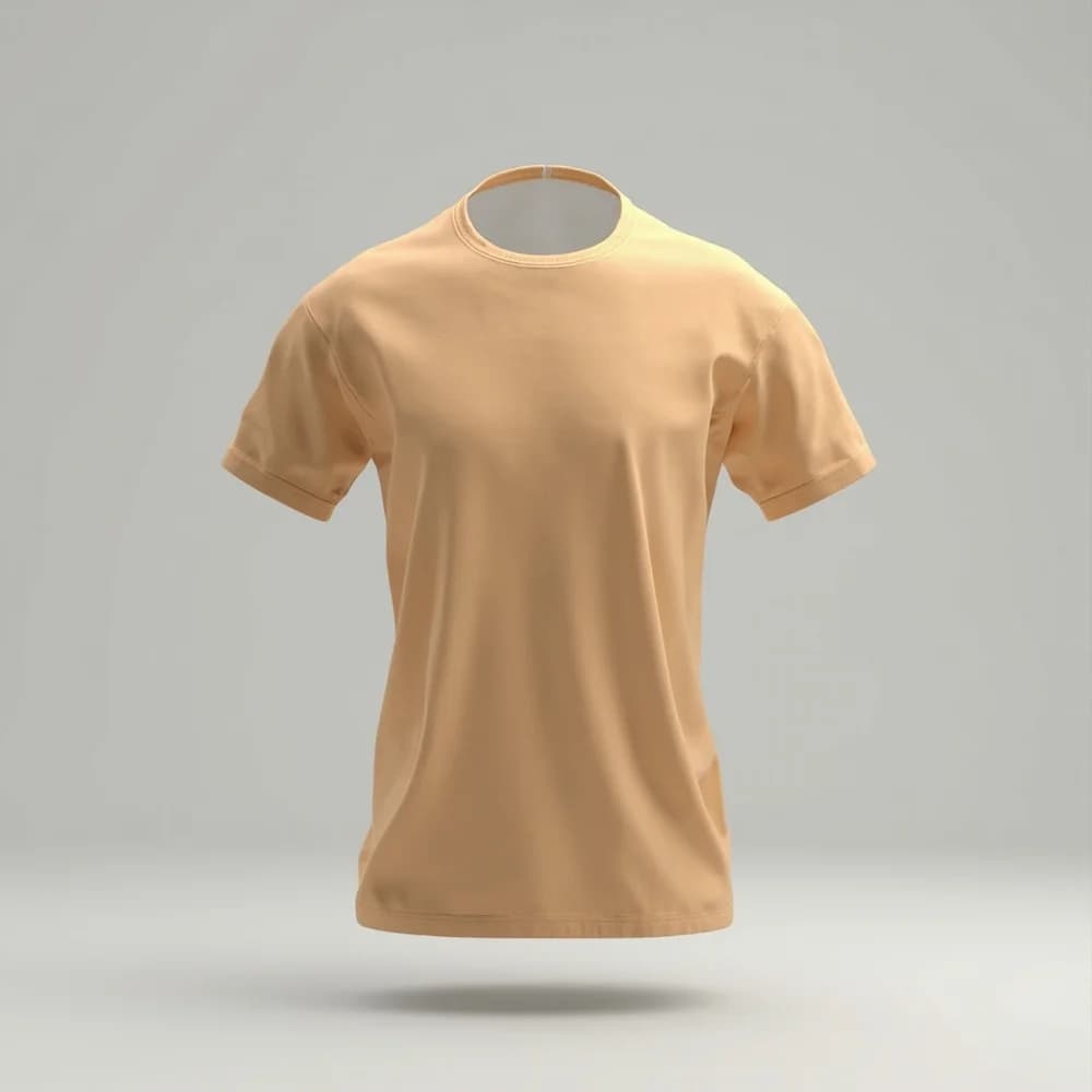 Performance Round Neck T-Shirt · Unisex · Polyester — Sage Green