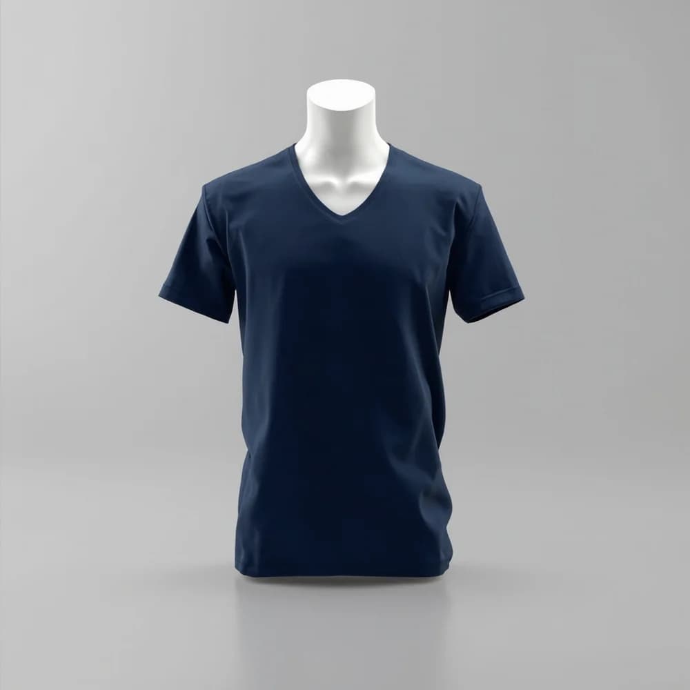 Performance V-Neck T-Shirt · Women's · Polyester — Navy