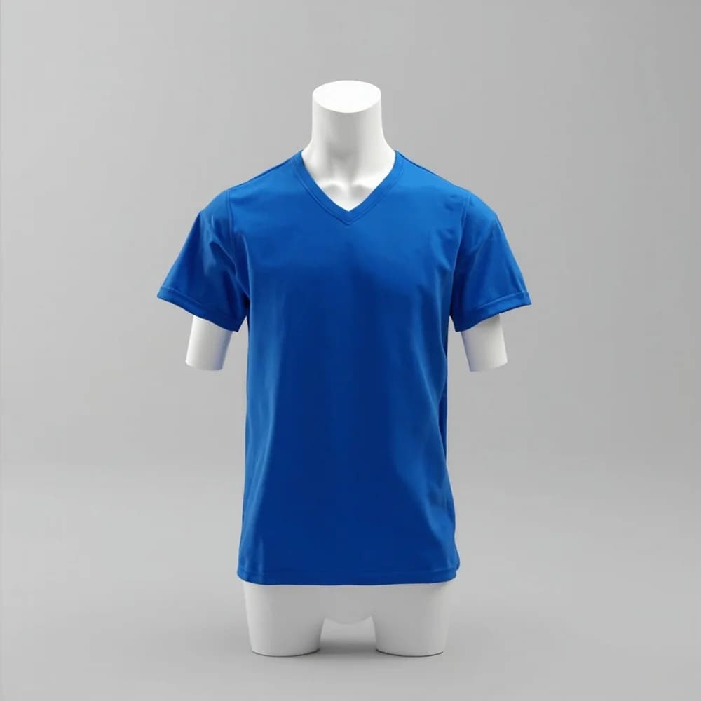 Performance V-Neck T-Shirt · Women's · Polyester — Royal Blue