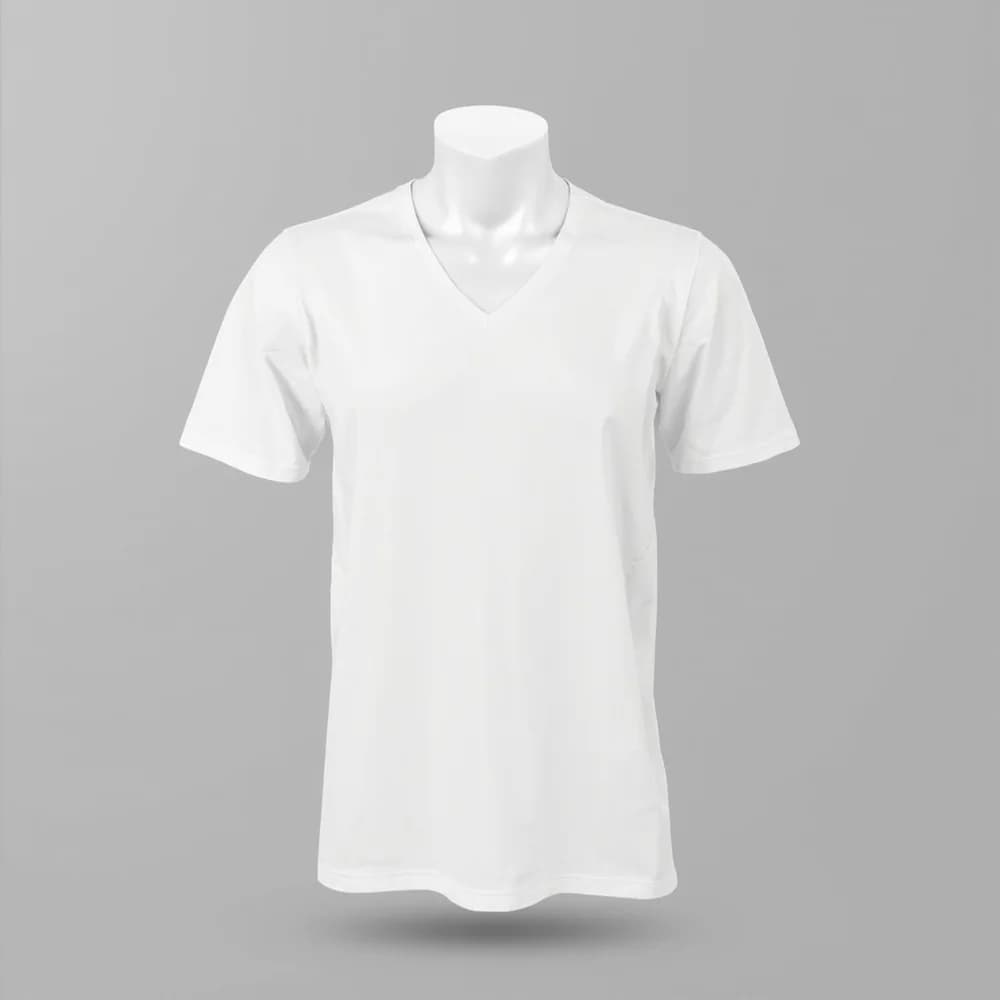 Performance V-Neck T-Shirt · Women's · Polyester — White