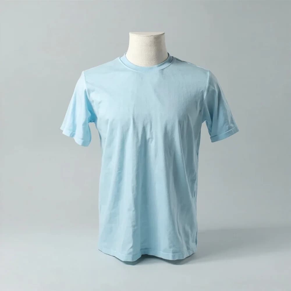 T-Shirt (Round Neck) - Short Sleeve · Women's · Polyester — Light Blue
