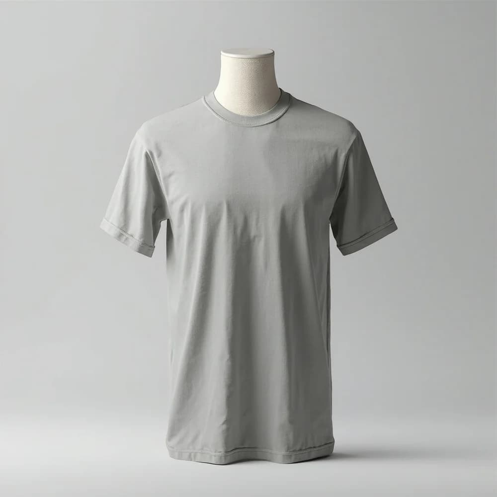 T-Shirt (Round Neck) - Short Sleeve · Women's · Polyester — Sport Gray