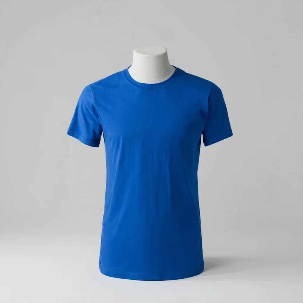 T-Shirt (Round Neck) - Short Sleeve · Women's · Polyester — Royal Blue