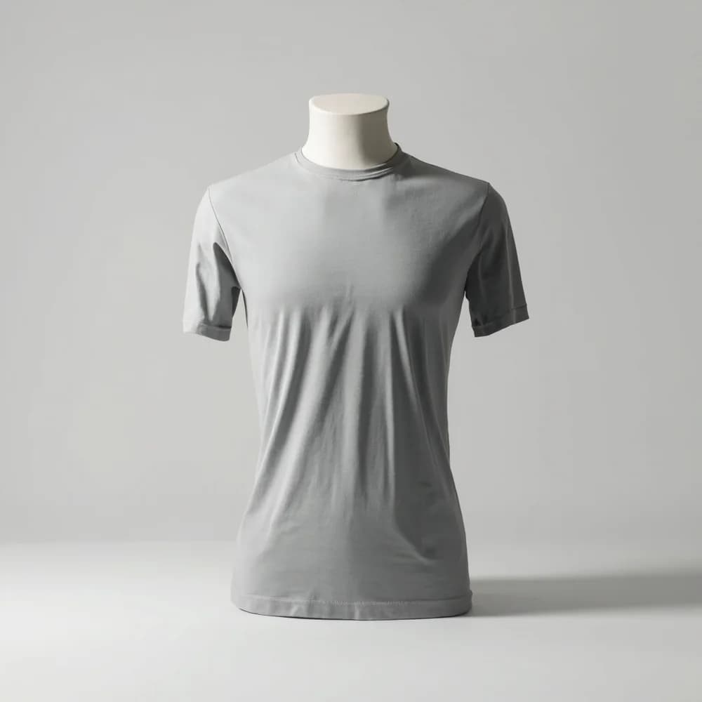 T-Shirt (Round Neck) - Short Sleeve · Women's · Polyester — Sport Gray