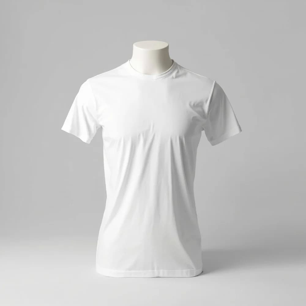 T-Shirt (Round Neck) - Short Sleeve · Women's · Polyester — White