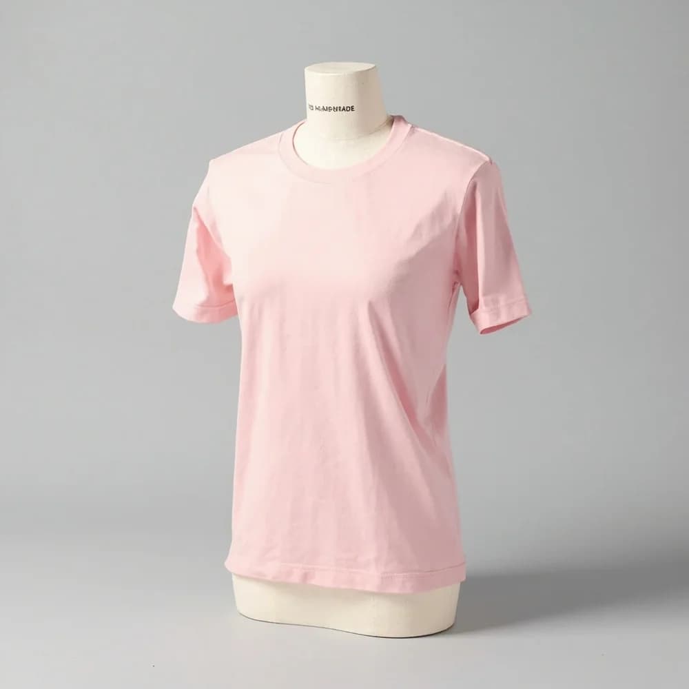 Performance Round Neck T-Shirt (Youth) · Unisex · Polyester — Pink