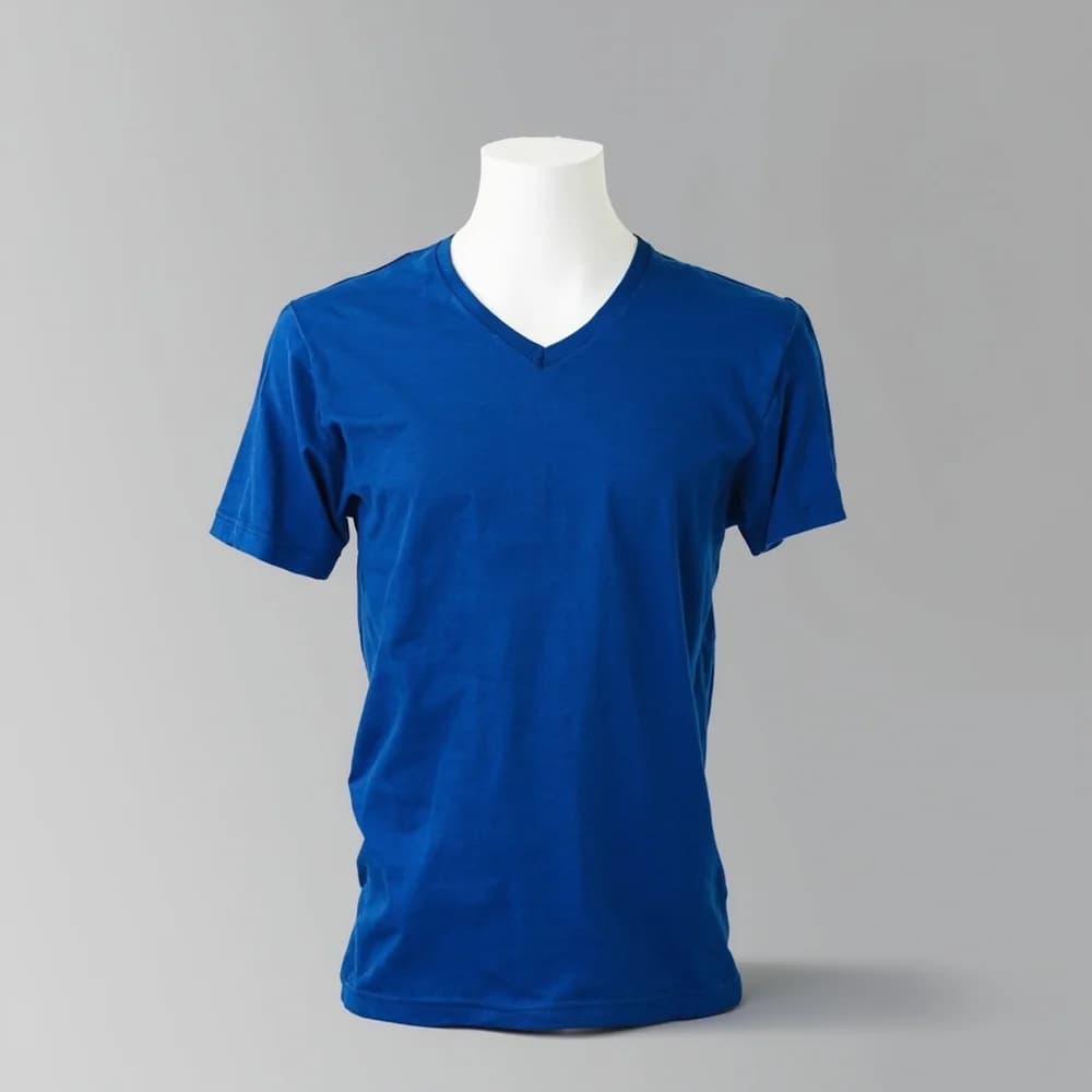 V-Neck T-Shirt - Short Sleeve · Women's · Cotton — Royal Blue